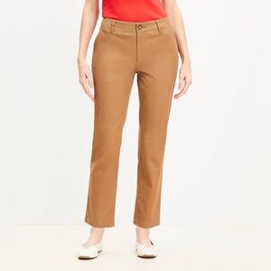 LOFT Perfect Straight Chino Pants